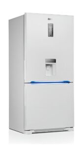 یخچال فريزر کمبی 5 کاره آبریز گاز R600 لئوکو مدل امگا پلاس