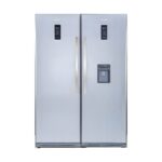 یخچال و فریزر دوقلو گاز R600 هیمالیا مدل آیس پول