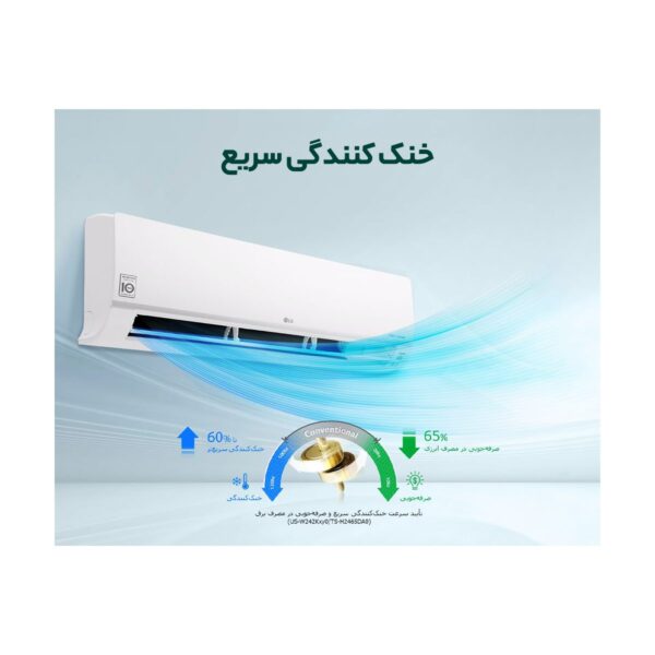 کولر گازی ال جی 24000 مدل S4-W24K23AE