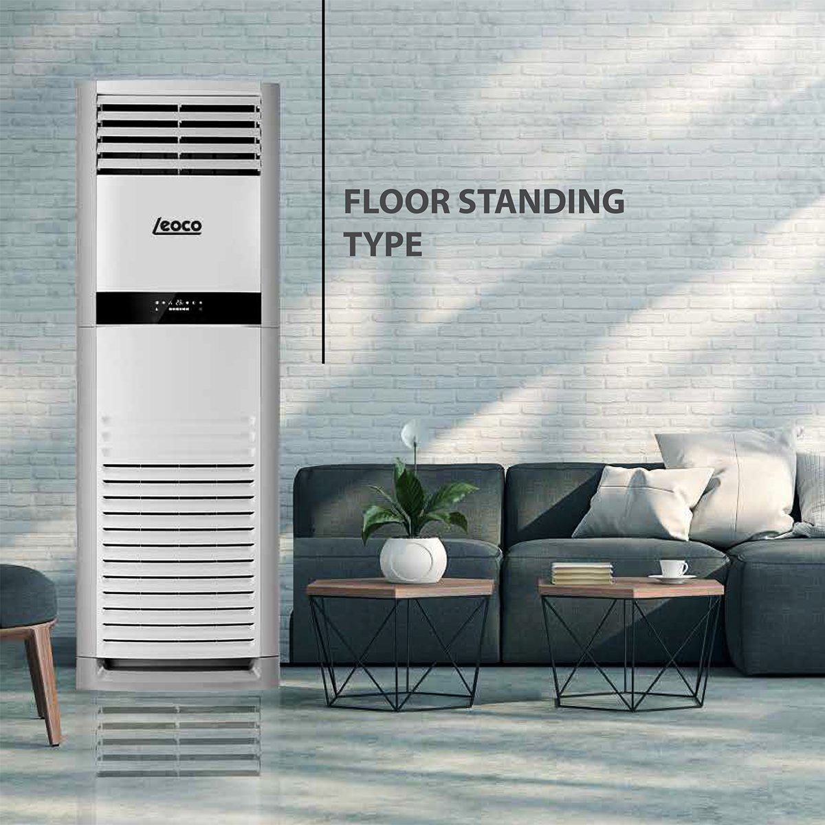 کولر گازی ایستاده لئوکو 36000 مدل LAC36CH/STFH