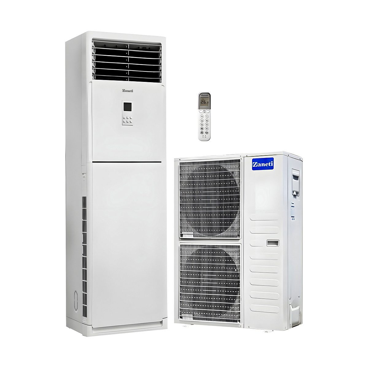 کولر گازی ایستاده زانتی 60000 مدل ZMFB-60HO3SBNA