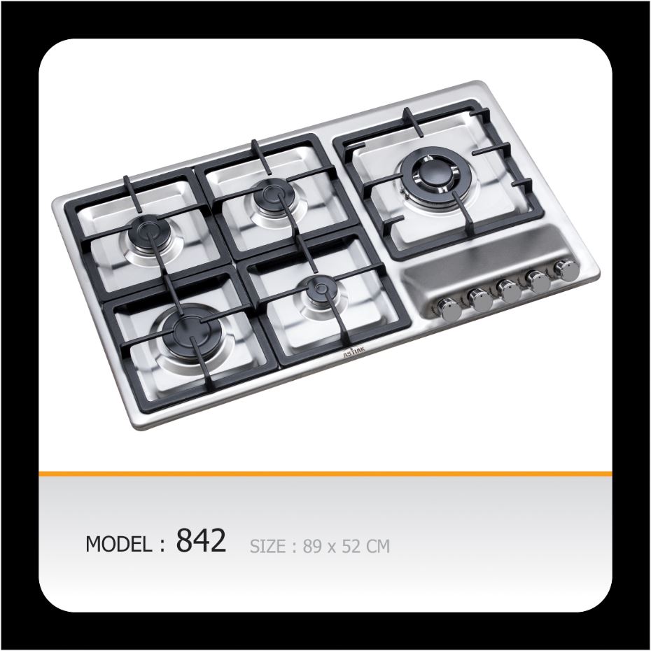 اجاق گاز صفحه ای آستیاک مدل S 842