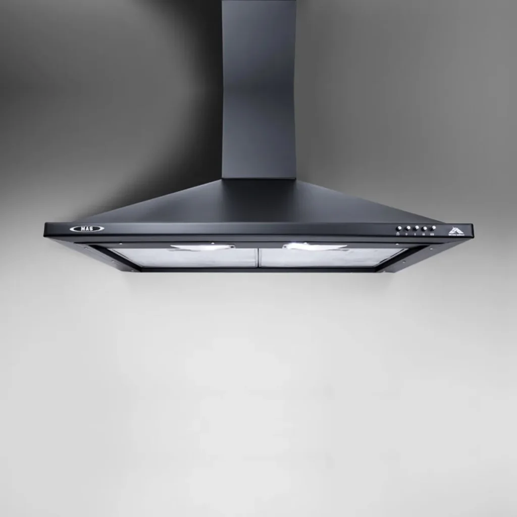 هود چهار گوش آشپزخانه مس مدل شومینه