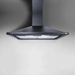 هود چهار گوش آشپزخانه مس مدل شومینه