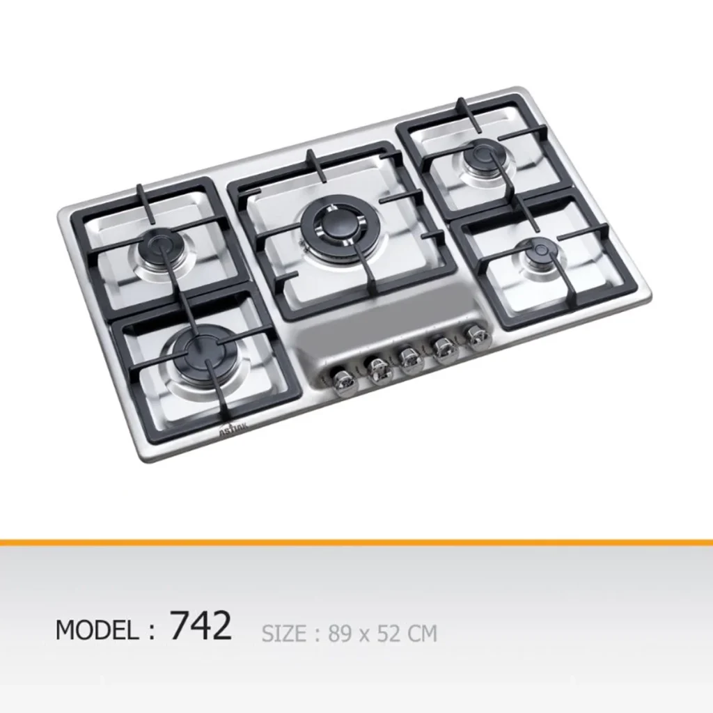 اجاق گاز صفحه ای آستیاک مدل S 742