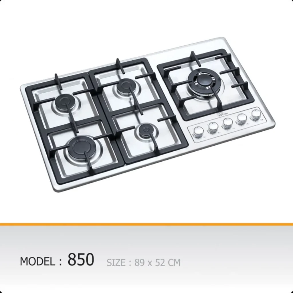 اجاق گاز صفحه ای آستیاک مدل S 850