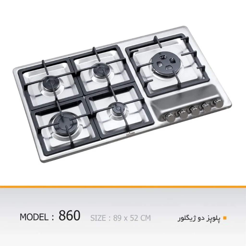اجاق گاز صفحه ای آستیاک مدل S 860