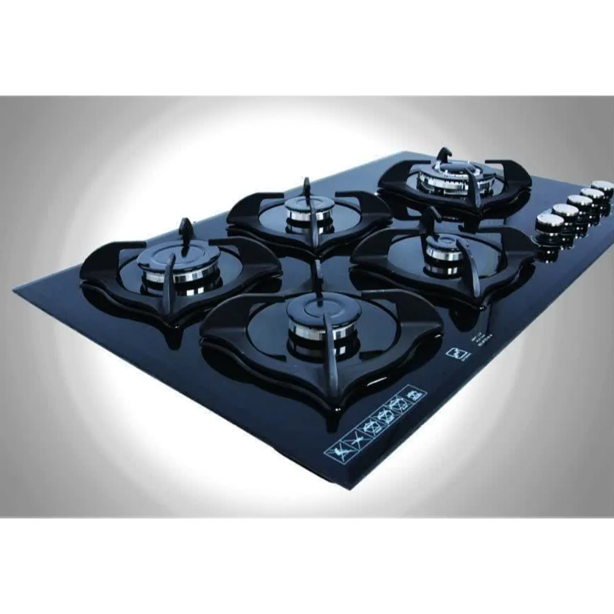 اجاق گاز صفحه ای شیشه ای بلاد مدل کارن اجاق گاز صفحه ای شیشه ای بلاد مدل کارن