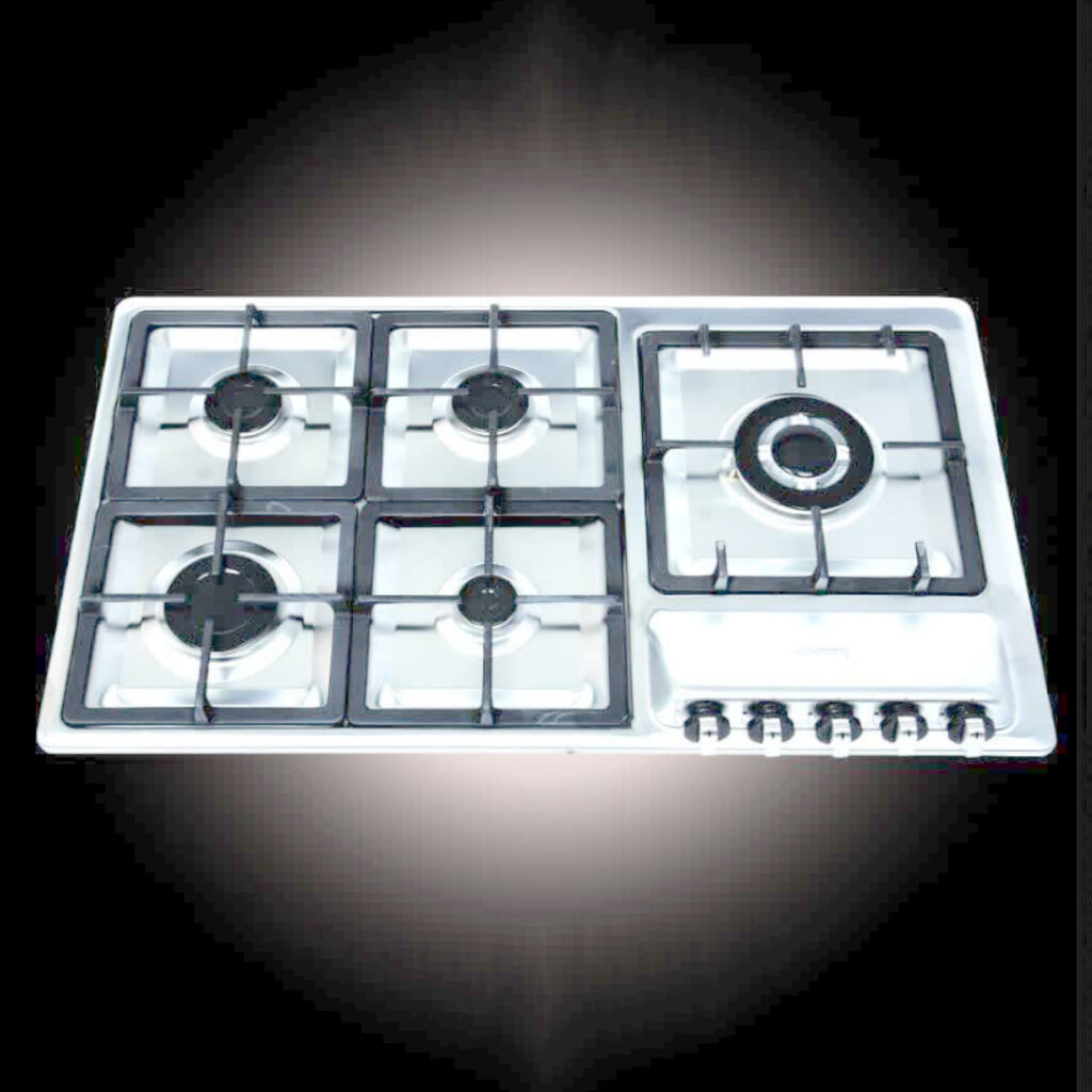 اجاق گاز صفحه ای استیل بلاد مدل احسان