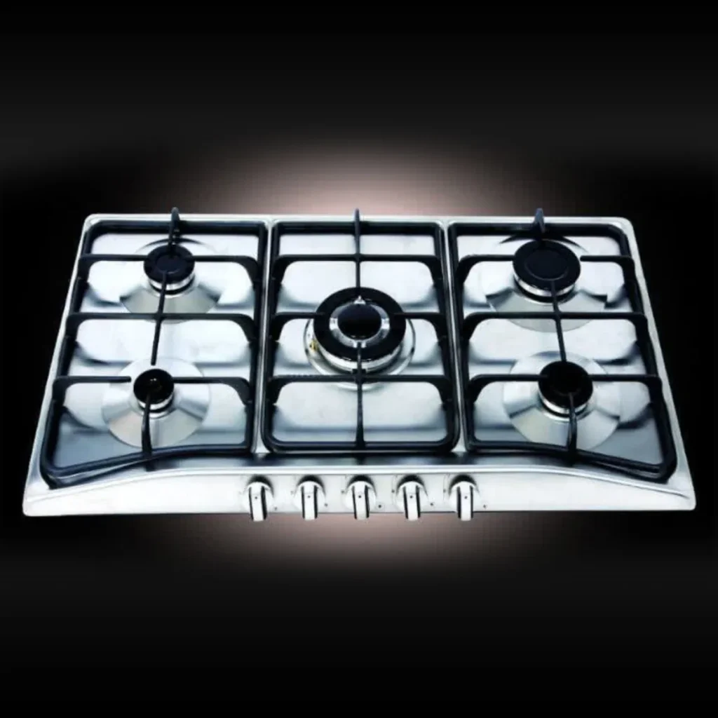 اجاق گاز صفحه ای استیل بلاد مدل نسیم