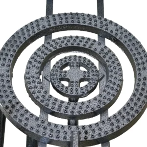 اجاق گاز حیاطی سه شعله رویه چدن 70 پارس