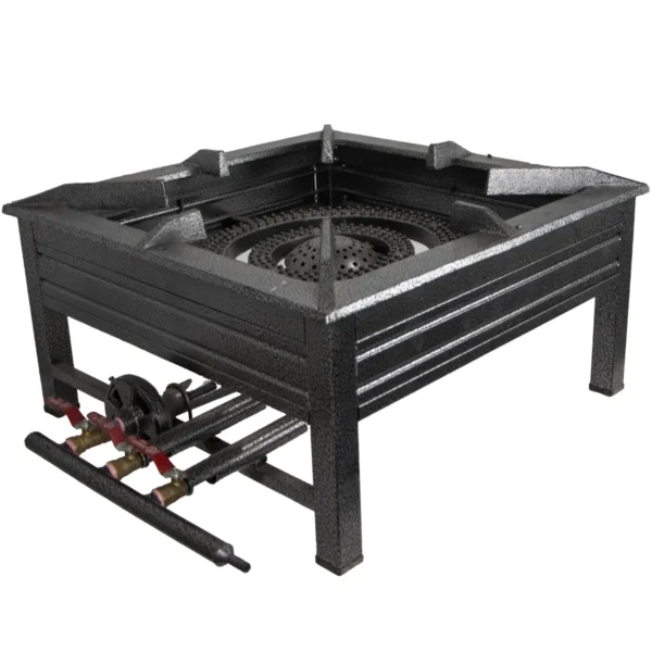 اجاق گاز حیاطی سه شعله رو چدن 70 زوفن پارس