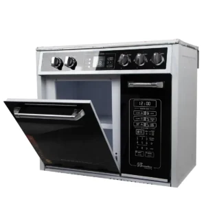 اجاق گاز طرح فر صفحه لعاب چاپال