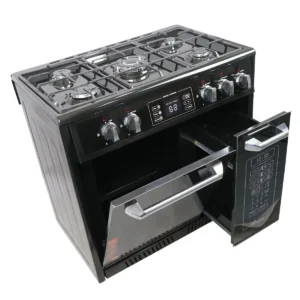 اجاق گاز طرح فر صفحه لعاب چاپال