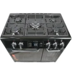 اجاق گاز طرح فر صفحه لعاب چاپال