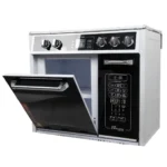 اجاق گاز طرح فر صفحه استیل چاپال