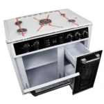 اجاق گاز طرح فر صفحه استیل چاپال