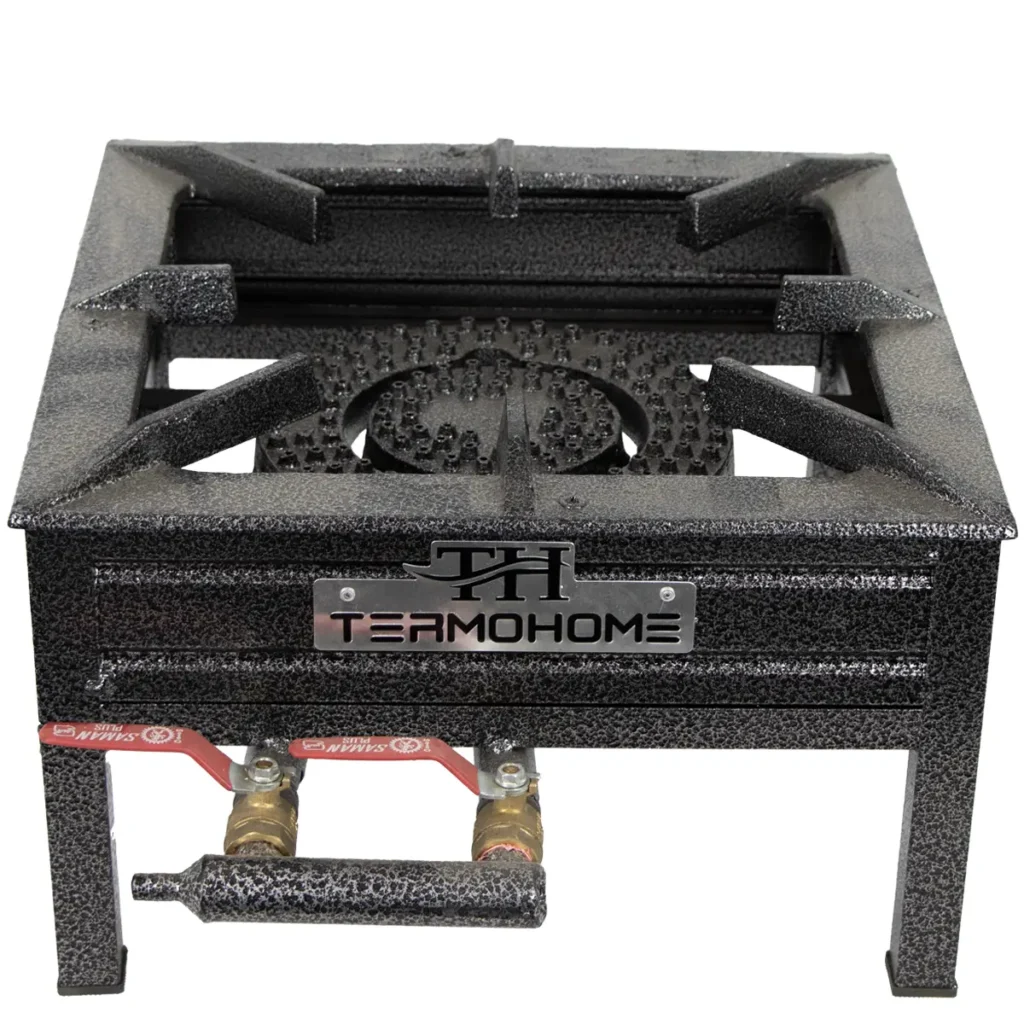 اجاق گاز حیاطی دو شعله رویه چدن 40 پارس