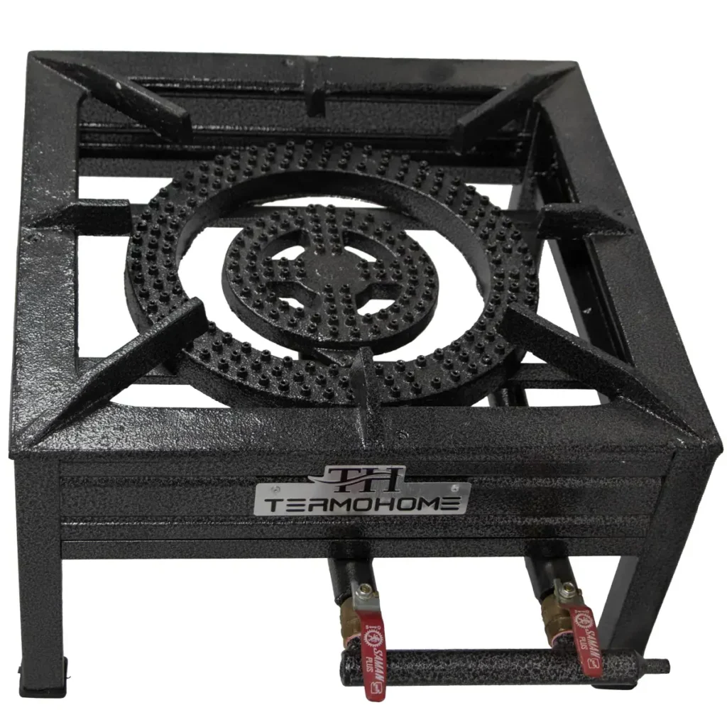 اجاق گاز حیاطی دو شعله رویه چدن 50 پارس