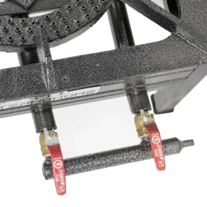 اجاق گاز حیاطی دو شعله رویه چدن 50 پارس