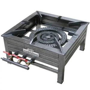 اجاق گاز حیاطی سه شعله رویه چدن 60 پارس