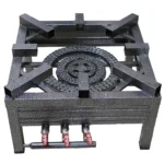 اجاق گاز حیاطی سه شعله رو پروفیل 60 پارس