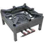 اجاق گاز حیاطی سه شعله رو پروفیل 60 پارس