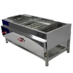 کباب پز 8 شعله اجاق دار بدون پایه پارس