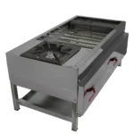 کباب پز 8 شعله اجاق دار بدون پایه پارس