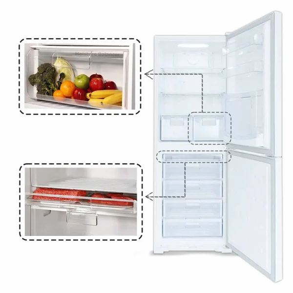 یخچال فریزر کمبی هوم بار هیمالیا مدل اونیکس