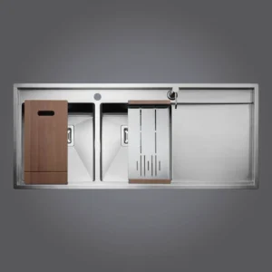 سینک دو لگن مس مدل FD34TSTL/FD34TSTR