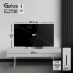 تلویزیون هوشمند 55 اینچ جی پلاس مدل GTV-55SO621N