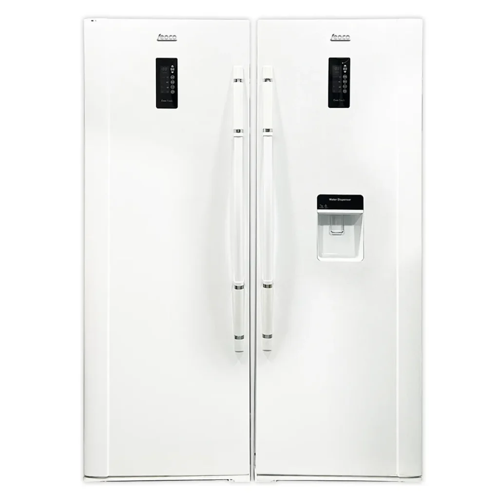 یخچال فریزر دوقلو آبریز لئوکو مدل پلاس