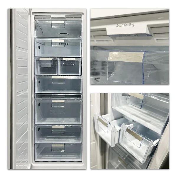 یخچال فریزر دوقلو آبریز لئوکو مدل پلاس