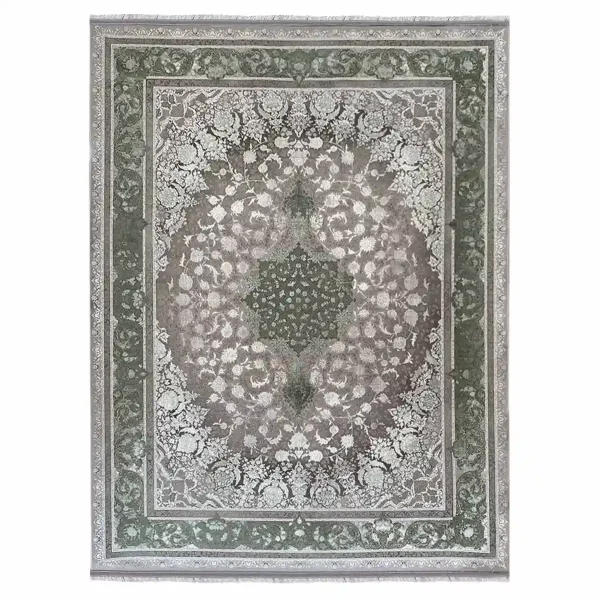 فرش 1200 شانه 12 متری سوفیا مدل مانیا سبز