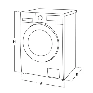 ماشین لباسشویی 8 کیلوگرمی سامسونگ مدل WW80TA046