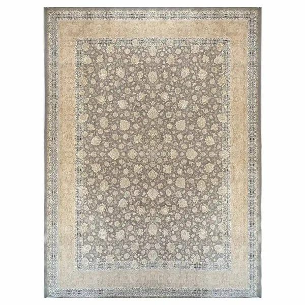 فرش 1200 شانه 12 متری سوفیا مدل برکه نقره ای