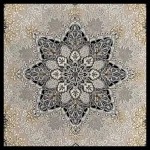 فرش 700 شانه 12 متری سوفیا مدل مرسانا بژ