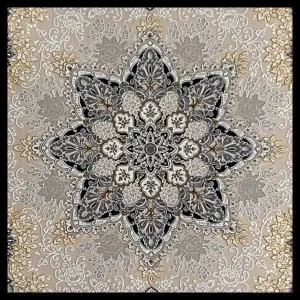 فرش 700 شانه 12 متری سوفیا مدل مرسانا بژ