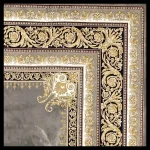 فرش 1200 شانه 12 متری سوفیا مدل ژینوس نقره ای