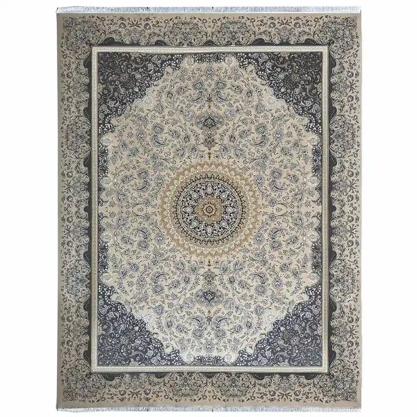 فرش 700 شانه 12 متری سوفیا مدل شمیم بژ