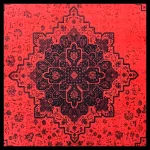 فرش 1200 شانه 9 متری سوفیا مدل مکران لاکی