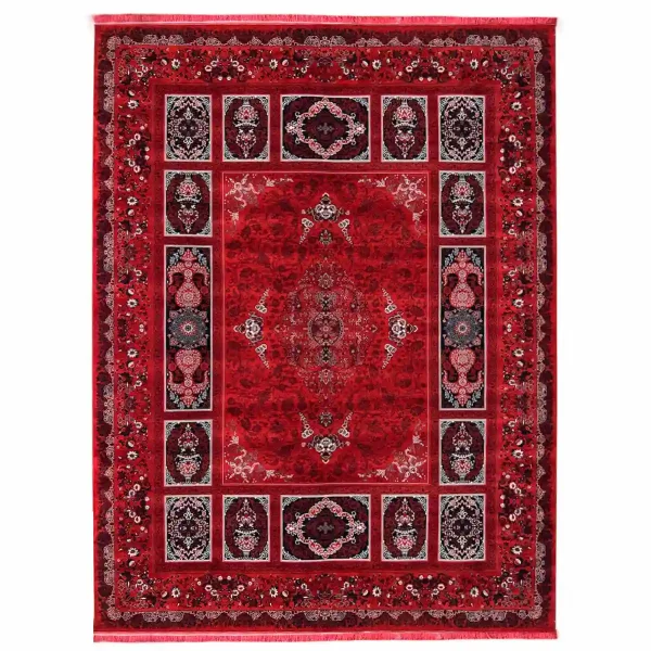 فرش 1200 شانه 12 متری سوفیا مدل کتیبه لاکی