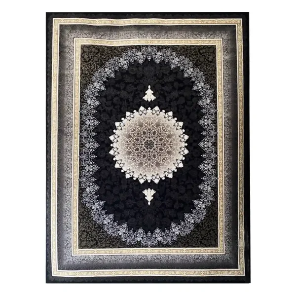 فرش 700 شانه 9 متری سوفیا مدل ملودی سرمه ای