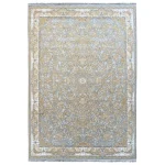 فرش 700 شانه 9 متری سوفیا مدل شروین نقره ای طلایی