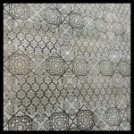 فرش 1200 شانه 9 متری سوفیا مدل ژینا قهوه ای
