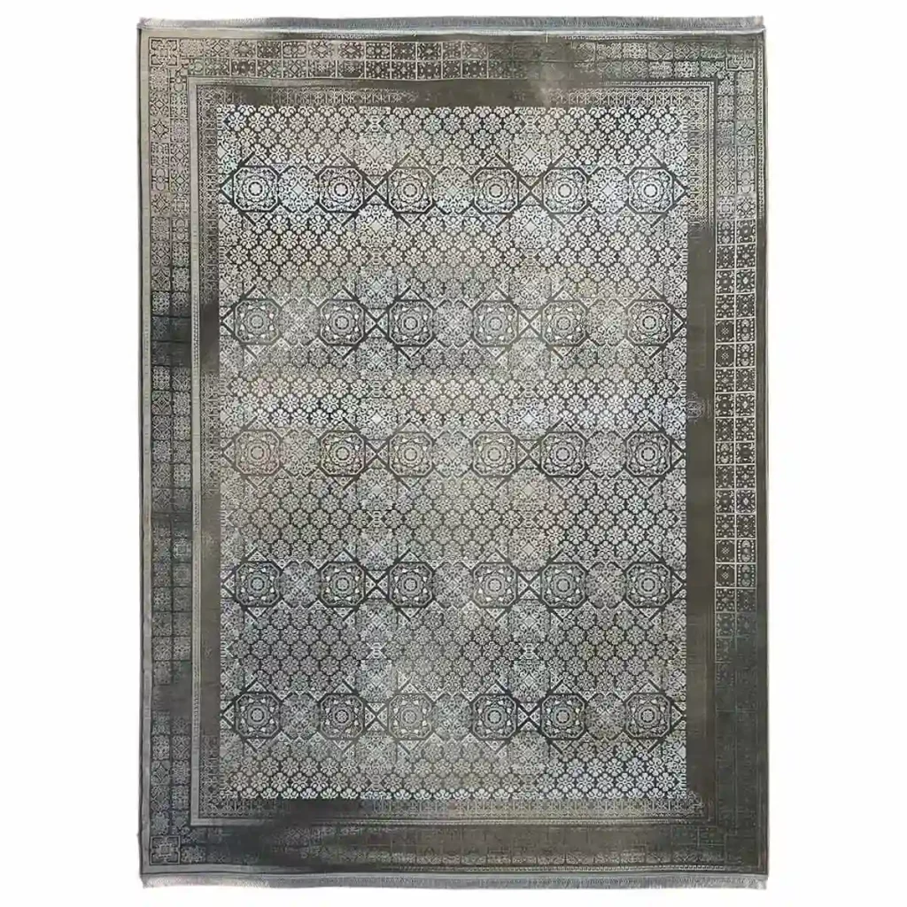 فرش 1200 شانه 9 متری سوفیا مدل ژینا قهوه ای