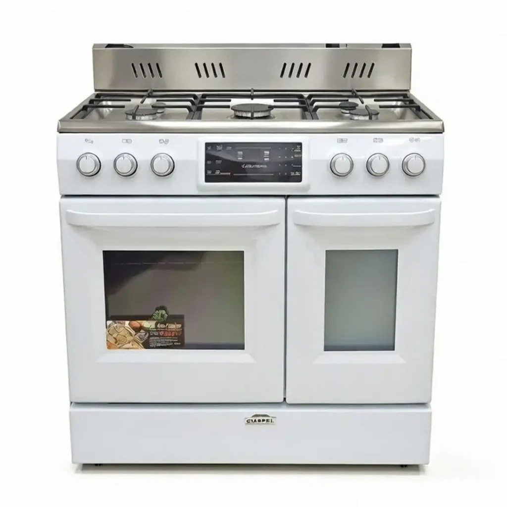 اجاق گاز طرح فر صفحه استیل چاپل مدل 540N