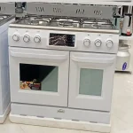 اجاق گاز طرح فر صفحه استیل چاپل مدل 540N