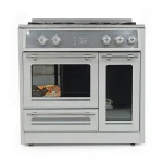 اجاق گاز طرح فر صفحه استیل چاپل مدل 610N